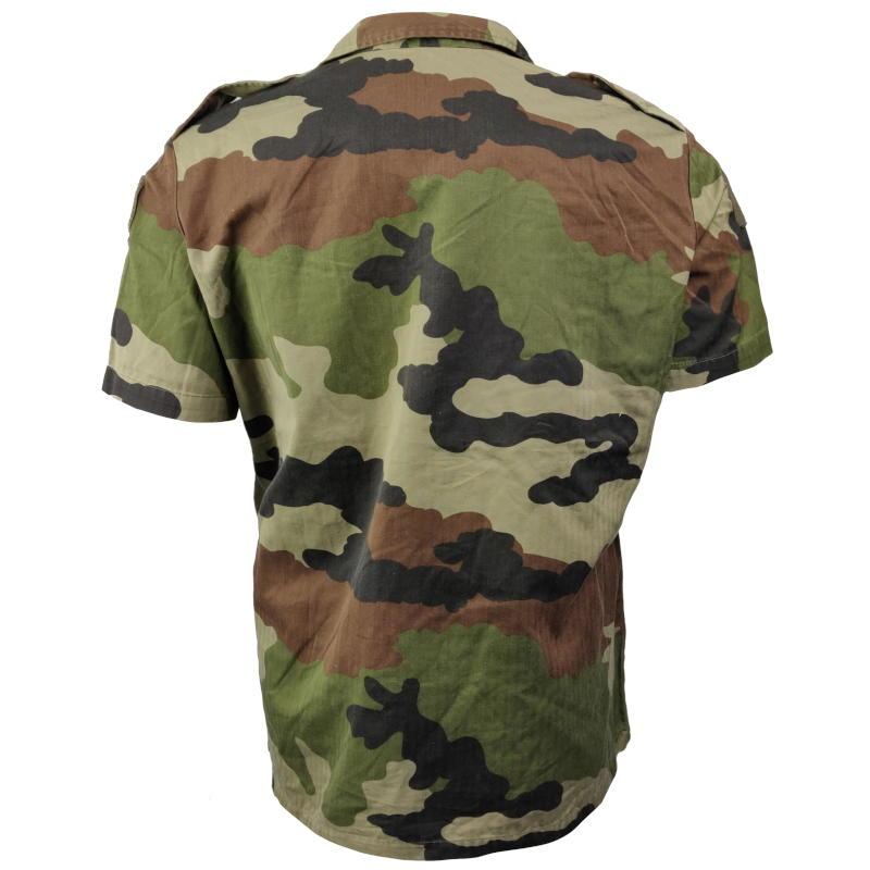 French Short Sleeve CE Camo Shirt Army and Outdoors