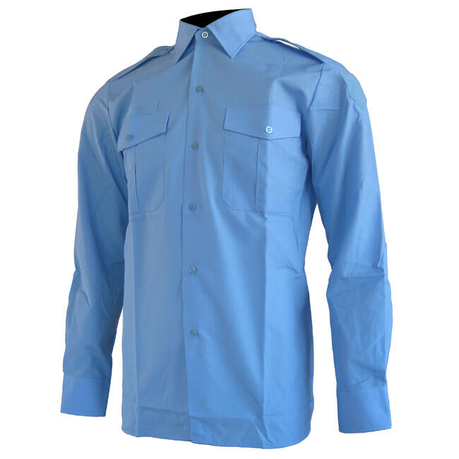 French Gendarme Sky Blue Shirt