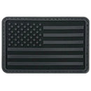 US Flag PVC Patch - Black - Unbranded - Flags, Badges & Insignia