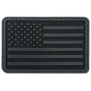 US Flag PVC Patch - Black - Unbranded - Flags, Badges & Insignia