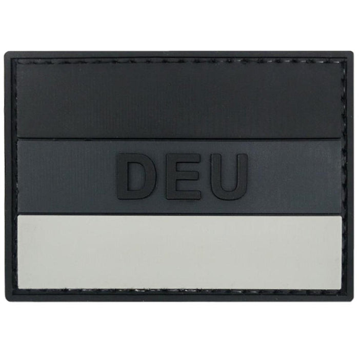 Pvc Patch German German DEU Flag Dark PVC Patch