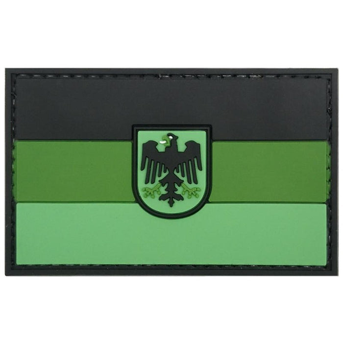 German Flag Subdued Green Patch