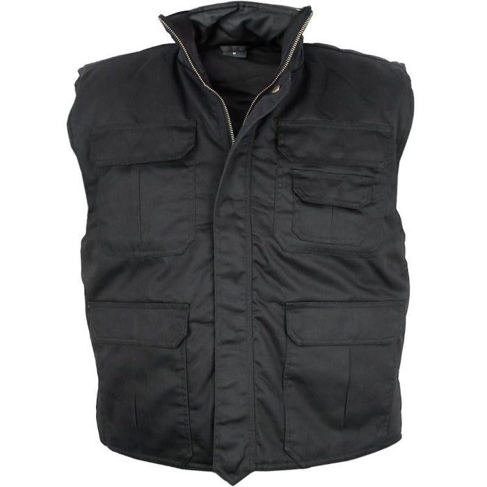 Mil Tec Ranger 8 Pocket Black Vest