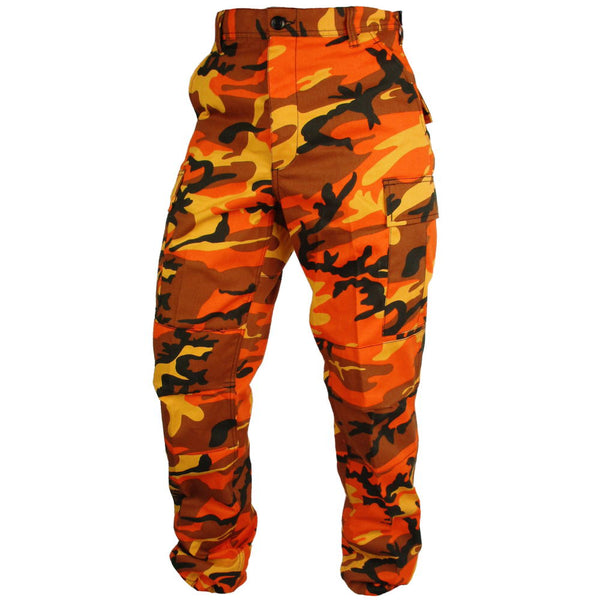 Tactical Camouflage BDU Pants Orange
