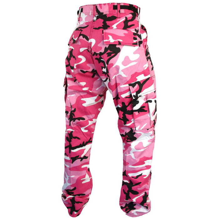 Tactical Camo BDU Pants - Pink