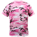 Coloured Camo T-Shirt - Pink - Rothco - Camouflage T-Shirts