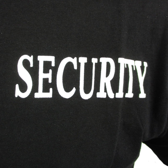 Black Security T-Shirt