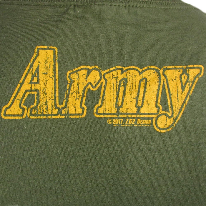 7.62 Design 'Army Retro Green' T-Shirt