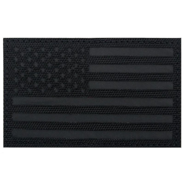 US Flag Replica IR Patch - Black