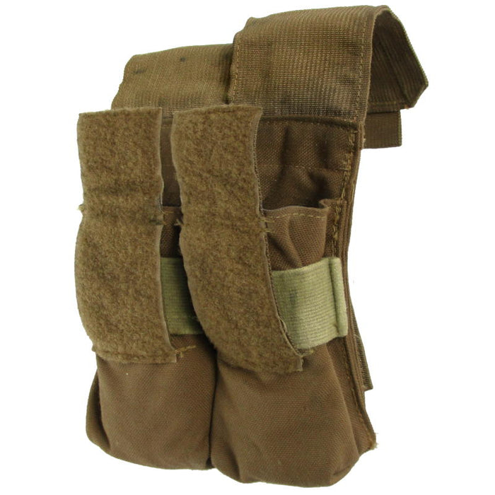 USMC Coyote M4/M16 Double Mag Pouch - US Army Surplus - Magazine Pouches
