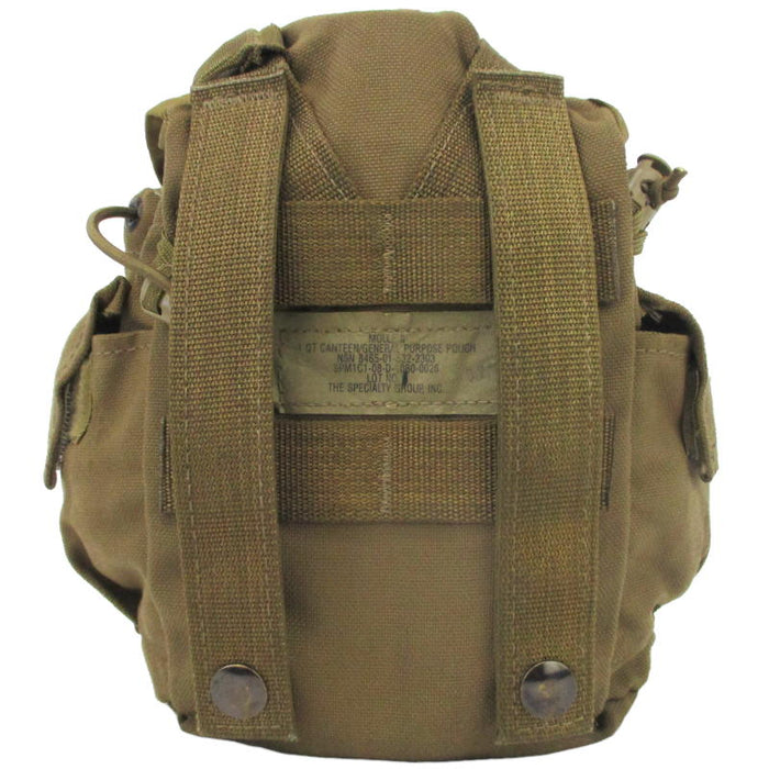 USMC Coyote MOLLE Canteen Pouch - US Army Surplus - Utility Pouches
