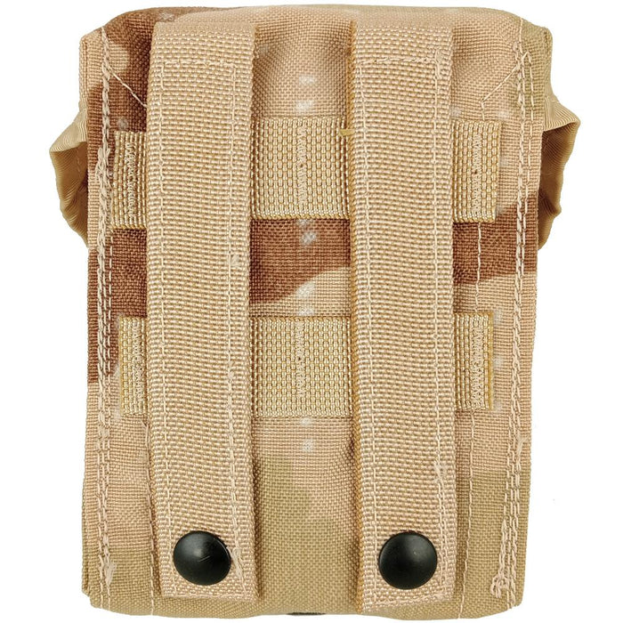 USGI 3 Colour Desert 100 Round SAW Pouch - US Army Surplus - Magazine Pouches