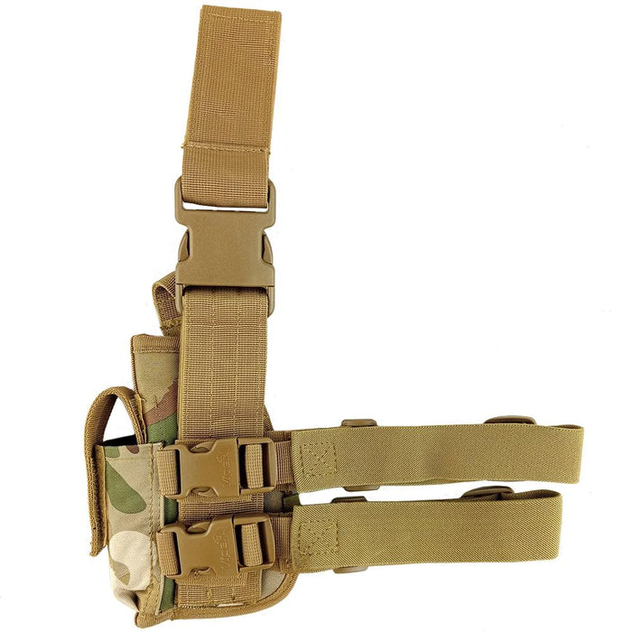 Multi Camo Tactical Leg Holster - Right Handed - Viper - Holsters