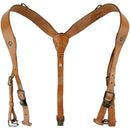 Czech Army Y-Strap Leather Suspenders - Czech Army Surplus - Harnesses