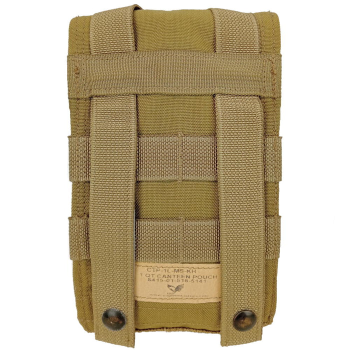 USGI Khaki MOLLE Mesh Canteen Pouch