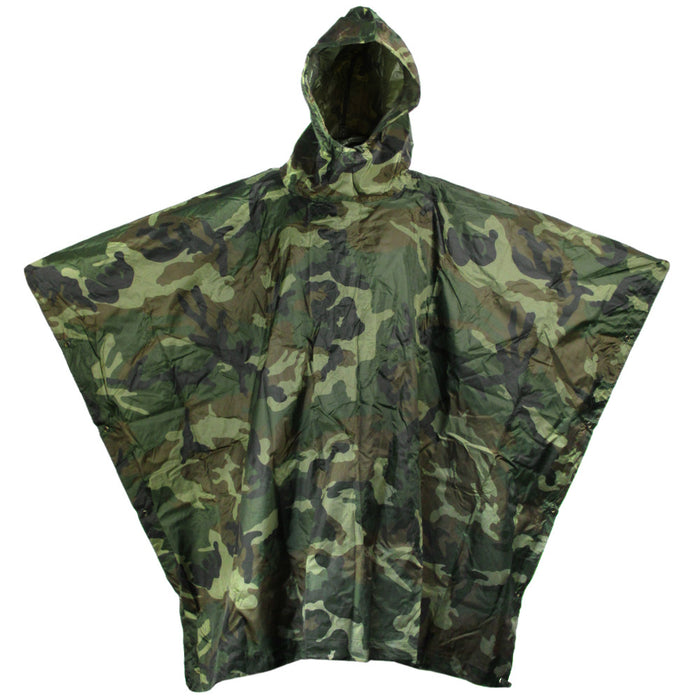 Military Style Waterproof Poncho1