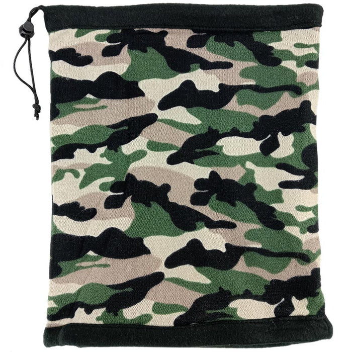 Camo Fleece Headover